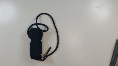 Black Bondage Rope - 10m (Black or Red) Bondage Restraints PlayBlue Demo