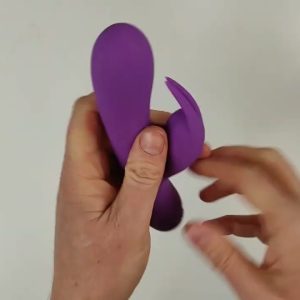 Rocks Off - Flutter Rabbit Intense Pleasure Rabbit Vibrator PlayBlue Demo