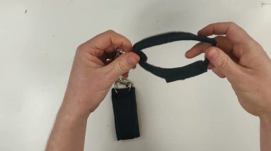 Velcro Cuffs - Black Bondage Restraints PlayBlue Demo